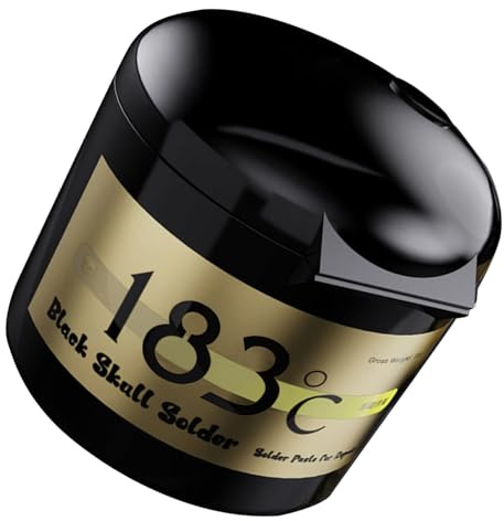 Crème d'étain à souder 148 °C/183 °C LED Point de fusion Flux de soudure Crème de soudure pour carte mère Outil de réparation Accessoires