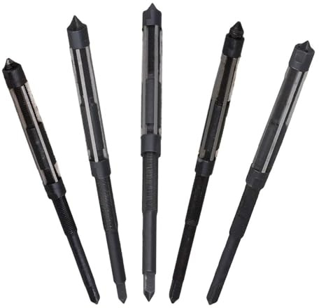 LLMWFA Herramientas de corte ajustables HSS, rango tamaño 6,25-6,75/6,75-7,25/7,25-7,75/7,75-8,5/8,5-9,25mm, escariadores manuales, 5 uds
