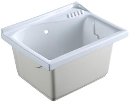 1 PZ LAVATOIO IN CERAMICA MOD. S L. cm. 61 x P. cm. 50 NextradeItalia Mod.FERX.DIAEWA-VEAL