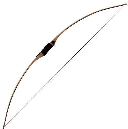 SAS Pioneer 68 Longbow Traditional Wood Long Bow Archery Target Hunting (Right Hand 29 pounds)
