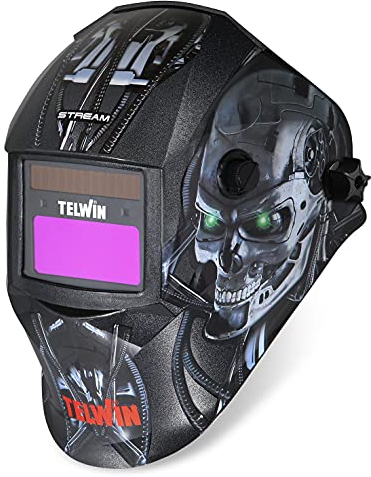 TELWIN 804234 STREAM ROBOT MASCHERA A CASCHETTO PER SALDATURA MMA/MIG-MAG/TIG