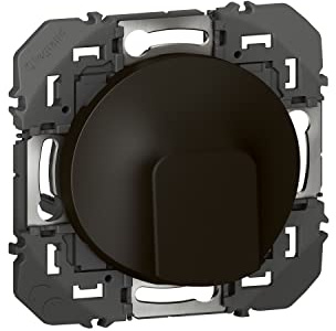 sortie de cable - noir - legrand dooxie 600525