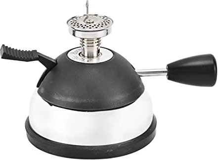 Brûleur Butane Flamme Réglable Opération Facile Acier Inoxydable Mini Table Butane Très pour Pique-nique Camping Voyage Flamme Réglable Ce Mini Brûleur à café Butan en