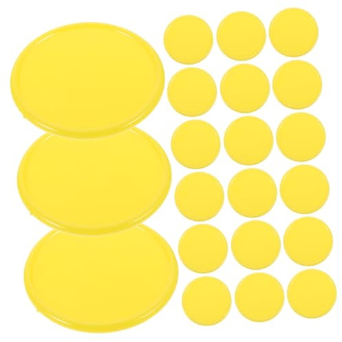 JOINPAYA 100stücke Bunte Plastikrundchips Transparente Lernzähler Robuste Spielmarken Für Junge Mädchen Familie Und Klassenzimmer Gesellschaftsspiele