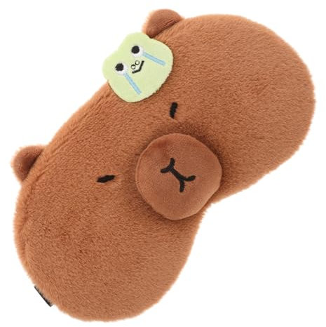 FOMIYES Cartoon-augenmaske Für Damen – Plüsch-schlafmaske Mit – Bequemer Für Tiefen Schlaf Hotels Reisen