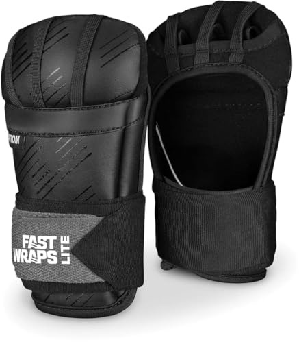 Phantom Athletics Fast Wraps Lite boxningshandskar – lätta boxbandage för kampsport som MMA, Muay Thai och kickboxning – S–M