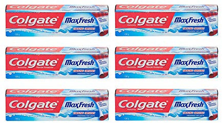 Colgate Max Fresh Cool Mint Toothpaste 6 Pack x 1