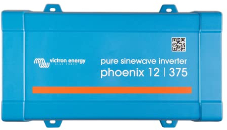 Victron Energy 375VA 12-Volt 230V AC Reiner Sinus Wechselrichter (Schuko)