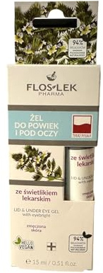 Flos Lek Ögongel lock och under ögongel med ögontröst 15 ml