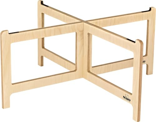 Nino Percussion Classroom Cajon Stand, Natur (NINO958) | Ständer für Deluxe Classroom Cajon für Kinder ab 3 Jahren, Baltische Birke