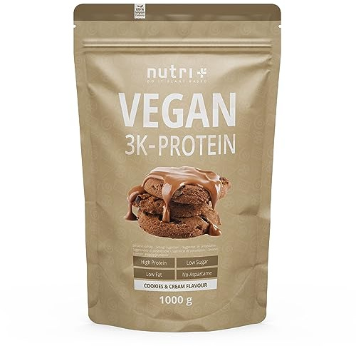 Proteinproteinpulver vegansk