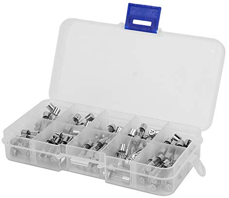 100st 0V-250V Universal 5 x 20mm Glassicherung 0,2A~20A, Sicherung
