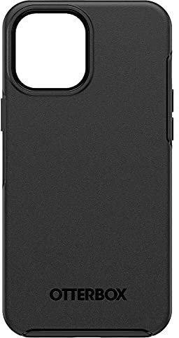 OtterBox Symmetry+ Case for iPhone 12 Pro Max with MagSafe, Shockproof, Drop Proof, Protective Thin Case, 3x Tested to Military Standard, Black
