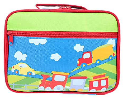 TOPBATHY Borsa Pranzo Termica in Oxford Riutilizzabile Per Ragazzo Ragazza Isolante Borsa Bento Capacità Di Stoccaggio Ampia e Design Cartoon Adorabile