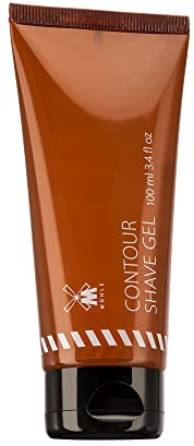 MÜHLE Beard Care Bartpflege - 100 ml Inhalt - transpartentes Contour Shave Gel für Bartkonturen - ergiebig, vegan