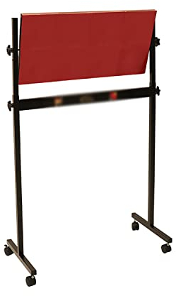 Tischtennis-Trainingsgerät mit Rädern, einzelnes Tischtennis-Trainingsgerät, Verstellbarer Selbsttrainings-Return-Board-Rebounder, mit Aufbewahrungstasche für Zuhause/Fitnessstudio
