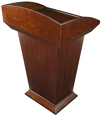 JDSHFEN Rednerpult-Podiumständer, Holz-Podiumständer für Empfänge, Reden und Zeremonien, minimalistische Podien mit geräumiger Schublade, für Konferenzen, Klassenzimmer, Auditorium