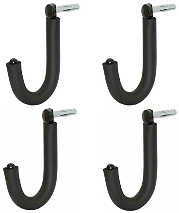 Xilin-872 Angelrutenhalter 4 teile/los Angelrute Wall Rack - Platz sparen Organizer for Wanderwege Skipfe Hokey Sticks und Angelruten Rutenhalter