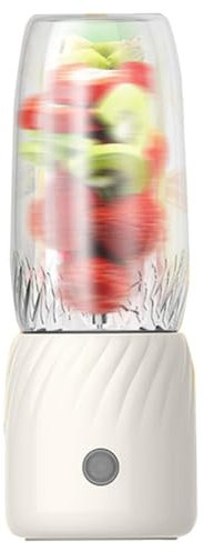 Wzxksoac Licuadora Portátil Mini Exprimidor Recargable, Mini Exprimidor Eléctrico Personal de Frutas y Verduras de Mano,Estilo 1