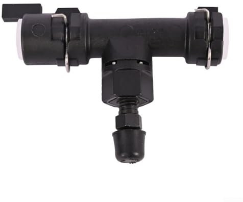 Zilimontt Auto-Kupplungs-Subpumpe, Entlüftungsventil, Dreiwege-Rohr, Kupplung, Hilfspumpe, Auspuffventil, T-Rohr 1J0721468C 1J0721468E