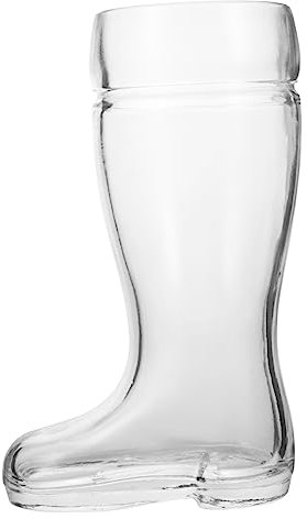 Cabilock Verre À Bière En Forme De Botte Unique 580 Ml Pour Cocktails Vin Whisky Vodka