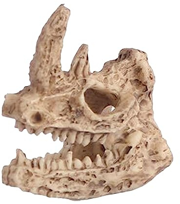 Qsvbeeqj Schädel Deko Fisch Landschaft Dekoration Bonsais Miniatur Totenkopf für Aquarium Fische Aquarium Deko