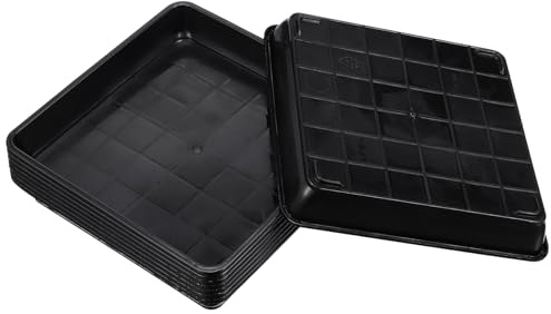 FUTUREORYY 8pezzi Vassoio per Vasi di in Plastica Vassoio Speciale per Bonsai Sottovaso per Piante