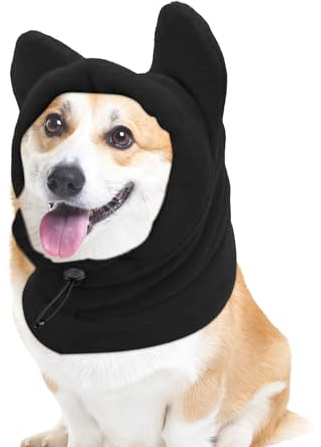 Bonnet Hiver Chien - Capuche Animaux avec Protège-Oreilles,Bonnet Chaud Respirant pour Temps Froid Camping Randonnée Extérieur,Accessoire de Déguisement