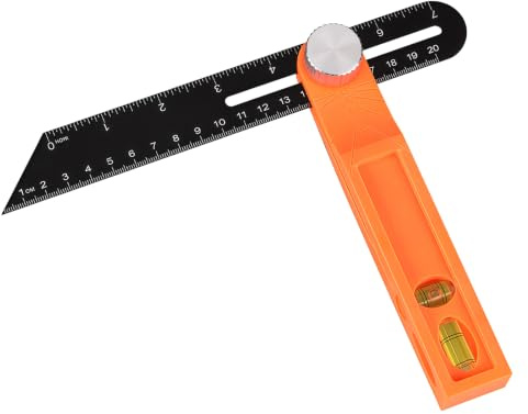 Flintronic Adjustable Sliding Bevel, 200mm T-Bevel Gauge with Aluminum Alloy Blade and ABS Handle for Craftsman Carpenter Architect Engineer Woodworking
