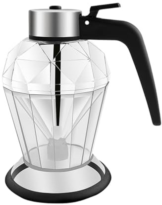 Dispenser per salsa, dispenser per latte condensato da 200 ml, multiuso per e olio d'oliva, contenitore per versare , decorazione per la tavola