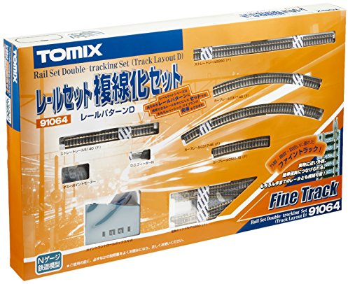 Tomytec 910640 - Startset Schienen D, Fahrzeuge