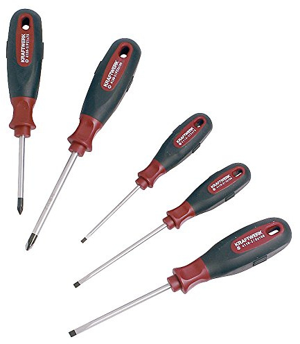 Kraftwerk 4162-5 pzs.-Set cacciavite ergokraft-/ PH