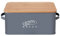 GA Homefavor - Portapane con Coperchio in Bambu, 30 x 16.5 x 15cm
