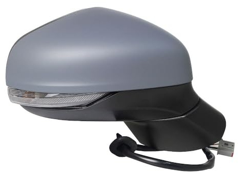 ALKAR 6140743 Außenspiegel Seitenspiegel Rechts Beheizbar Elektrisch mit Blinklicht Kompatibel mit FORD Fiesta Mk7 Schrägheck für Linkslenker für Rechtslenker 2085085 2085099 2085105 | Kompatibel mit: FORD FIESTA VII, FIESTA VII Van