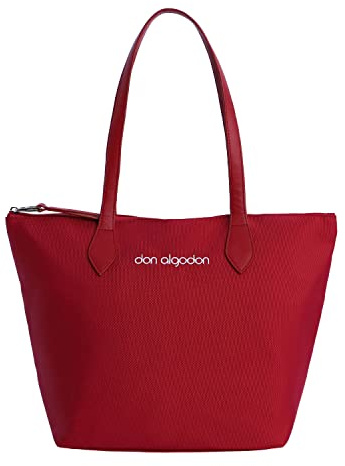 DON ALGODON - Bolso mujer - Bolsos de mujer - Bolso shopper mujer - the tote bag con cierre de cremallera - organizador bolsos de mujer en el interior