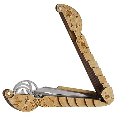 Shamanicshop Maultrommel von D.Glazyrin/Star (in Holzkoffer) – Professionelles Mundmusikinstrument (Kieferharfe), schöner Klang, hervorragende Qualität, original russische Maultrommel (Kieferharfe,