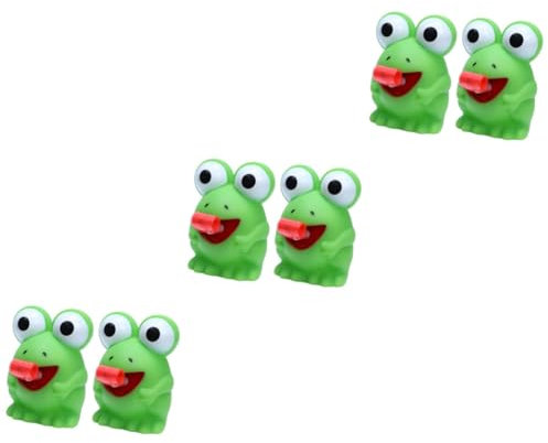 Alasum 6stücke Cartoon Tier Quetschspielzeug Lustige Frosch-designs Für Stressabbau Und Emotionale Entlastung Für Zu Besonderen Anlässen