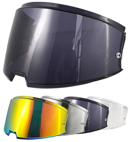 VCOROS Visière de Casque pour FF906 Advant Visiere Casque Moto | Remplacement de Visière de Lentille de Casque de Bouclier de Vent de Moto