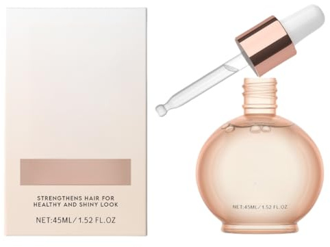 Volumengebendes Haarserum, tiefenwirksam nährendes Haaröl, kräftig und glänzend, Ölkontrolle und Anti-Frizz, tiefenwirksam nährend, geeignet für dehydriertes und trockenes Haar