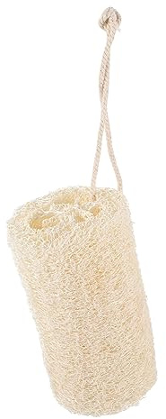 TOYANDONA Natural Loofah Chew Toy for Small Pets Moderate Hardness Dental Toy for Chinchillas, Rabbits, Guinea Pigs for Play and Exercise