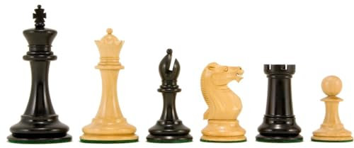 Altenglisch Elite-Serie Staunton Chess Teile 8.9cm