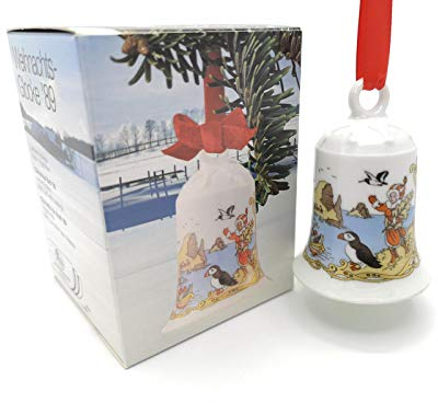 Porzellanglocke Weihnachtsglocke 1989 - Hutschenreuther - in OVP