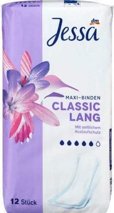 Jessa Maxi-Binden Classic Lang, 12 Binden