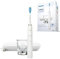 Philips Sonicare DiamondClean 9000 - Brosse à dents électrique, 4 modes de brossage, 3 niveaux d'intensité, capteur de pression, connecté à l’application, étui de voyage USB, blanc, modèle HX9911/27