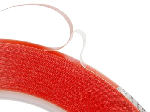 GENNEL 1.5mm x 25M Clear Double Sided Strong Adhesive Tape for Mobilephone Cellphone LCD Laptop Screen Repair
