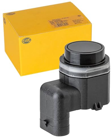 HELLA 6PX 358 141-811 Sensor, Einparkhilfe - 3-polig - gesteckt | Kompatibel mit: BMW 2 Active Tourer, 2 Active Tourer Van, 2 Gran Tourer, 2 Gran Tourer Van, 5, 5 Gran Turismo, 5 Touring