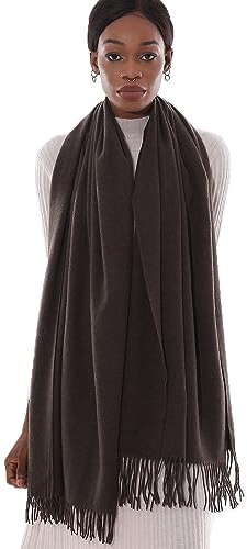 PIOYMEYA Schal Stola Festlich Fur Abendkleid Pashmina Schals Tücher für Damen Winter