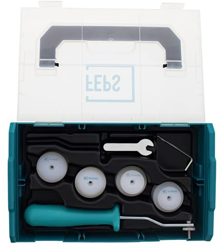 FEPS Tool Dichtungseinroller Sortimentsbox FE-BOX002 9 tlg. bestehend aus Handgriff FE-DE001 sowie 4 Rollen jeweils 2 Stück
