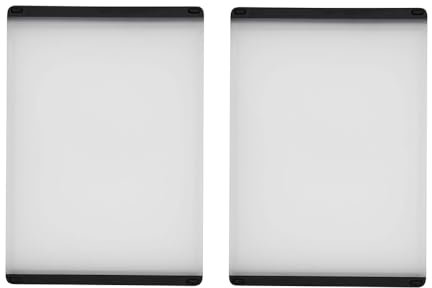 OXO Good Grips Plastic Everyday Cutting Board, Pack of 2