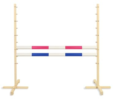 Obstáculo de Salto para Hobby Horse 120 cm, con Dos Vigas de 50 mm